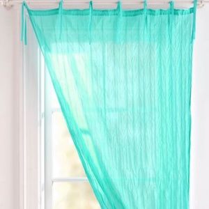 POTTERY BARN TEEN Twisted Sheer Panel Curtains-Set